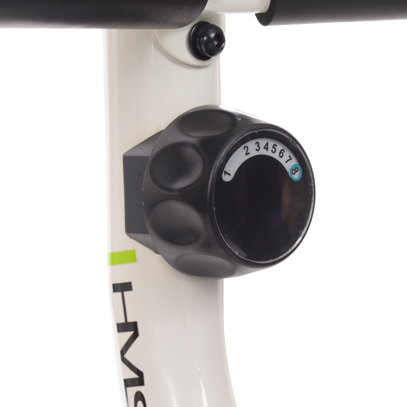 Bicicleta Magnetica Recumbent HMS R9259, alb-verde - imagine 7