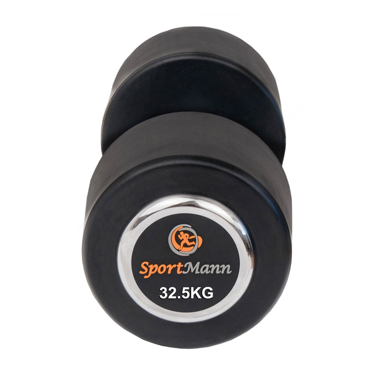 Gantera cauciucata Sportmann Deluxe 32.5 kg - imagine 2