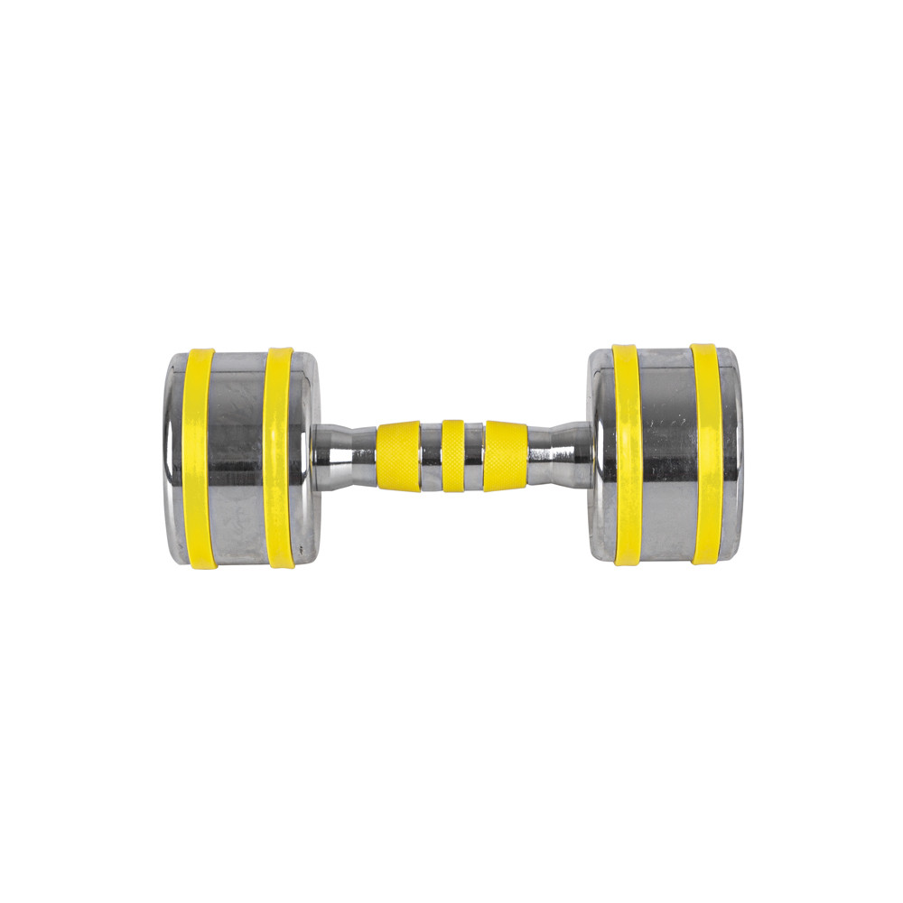 Gantera Cromata inSPORTline Yellsteel 6 kg - imagine 2
