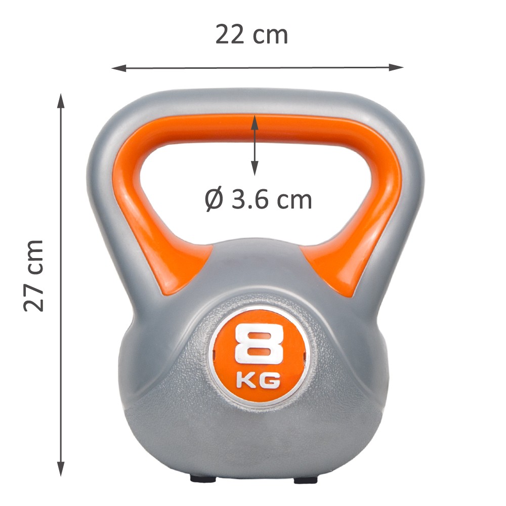 Gantera Vin-Bell 8 kg Sportmann - imagine 3