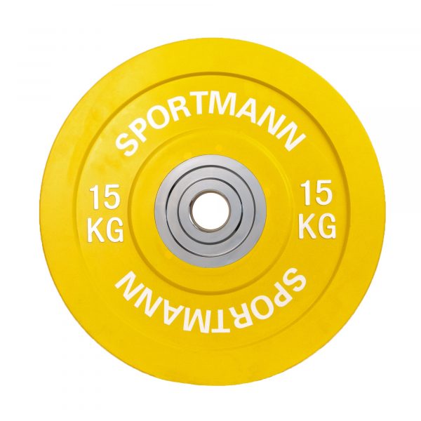 Disc Greutate Cauciuc - 15 kg / 51 mm