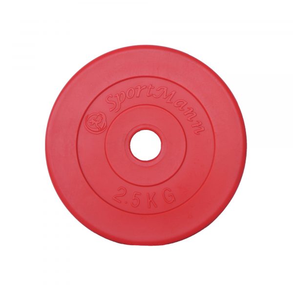 Greutate PVC cu ciment 2.5kg/31mm Sportmann