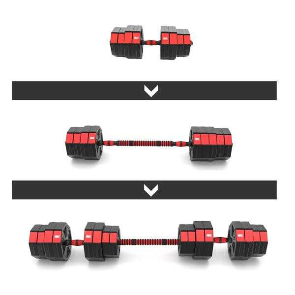 Set Gantere HMS SGC40 40 kg - imagine 2
