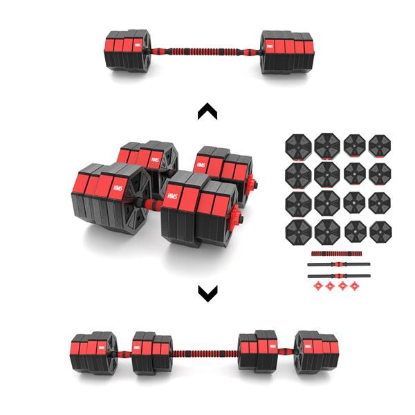 Set Gantere HMS SGC40 40 kg - imagine 11
