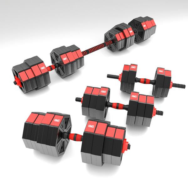 Set Gantere HMS SGC40 40 kg - imagine 10