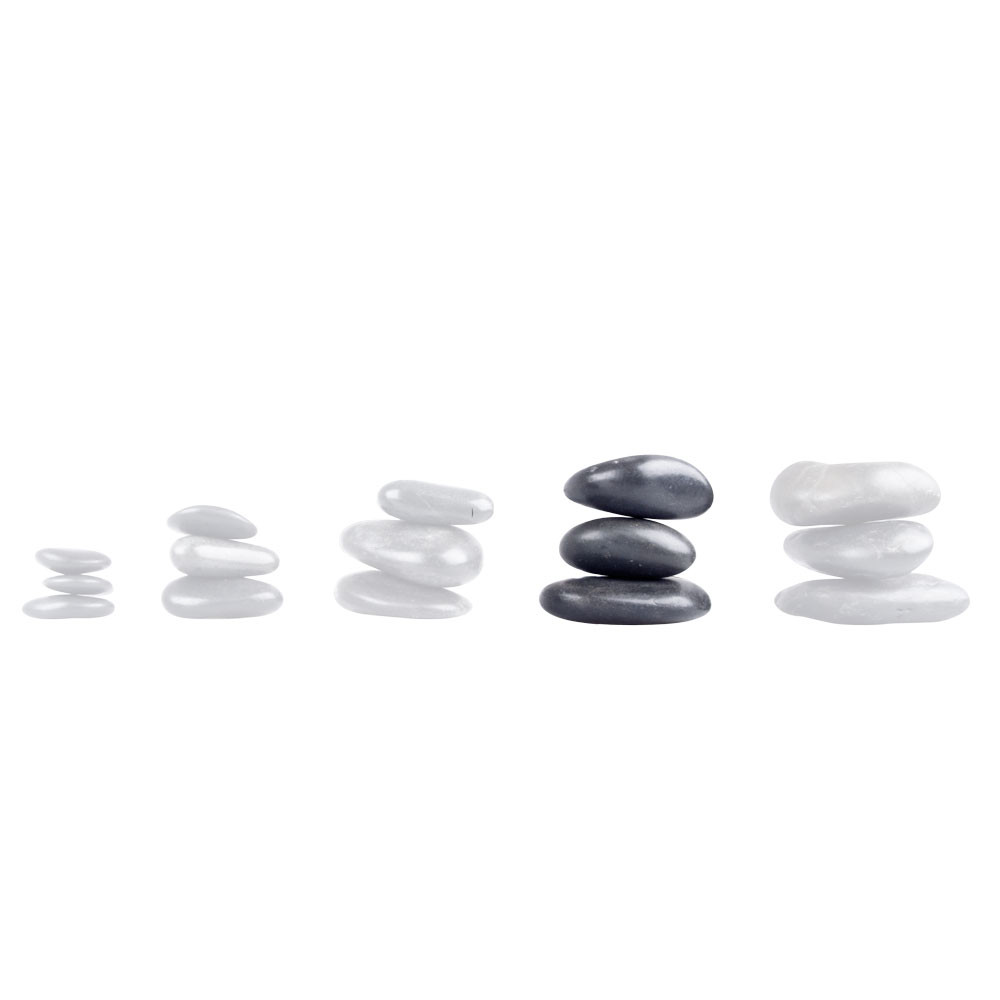 Set Pietre Masaj de Rau inSPORTline 8-10 cm 3 buc - imagine 6