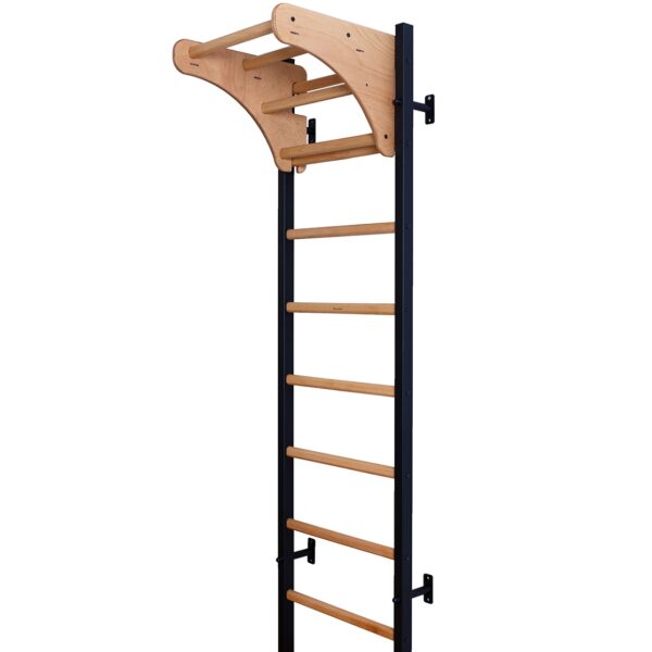 Spalier BenchK 211B, din lemn masiv de fag cu bara de tractiuni