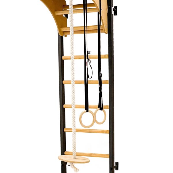 Spalier BenchK 212B+A076, cu bara de tractiuni,masa si accesorii gimnastica