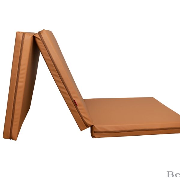 Saltea fitness pliabila maro, 180x60 cm, BenchK