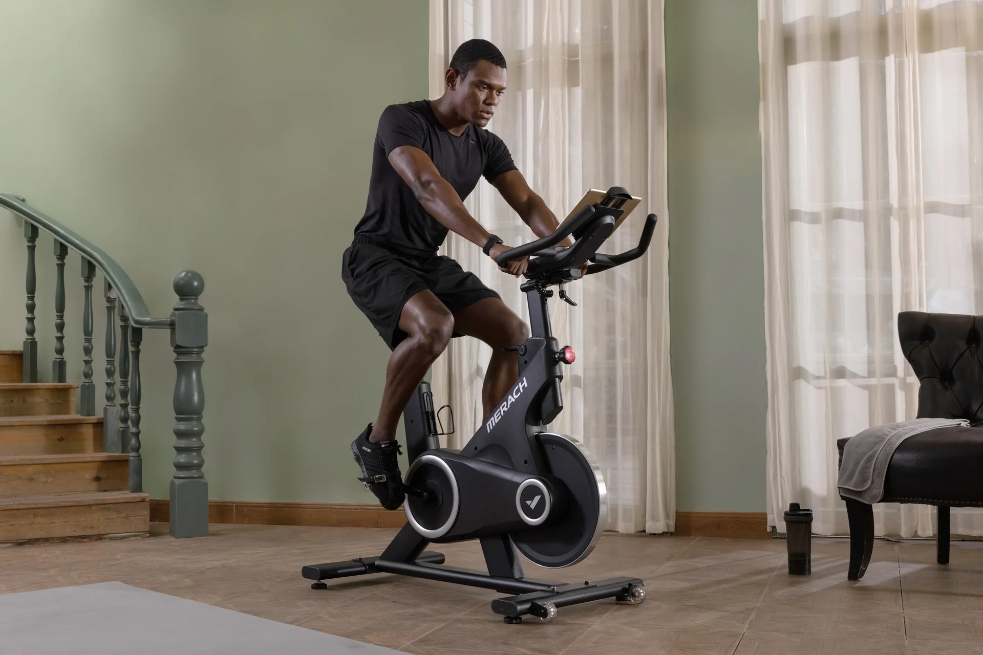 Bicicleta spinning MR-S09 Ultra Burn, MERACH